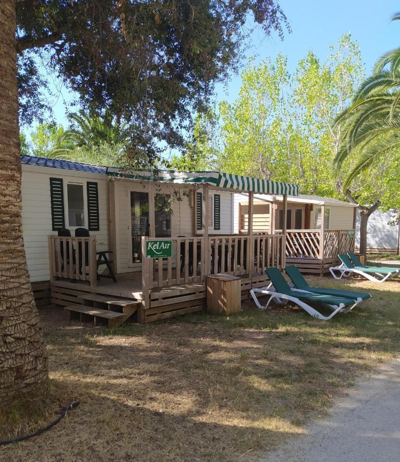 Mobile Homes By Kelair At Playa Montroig Camping Resort Tarragona Exteriör bild